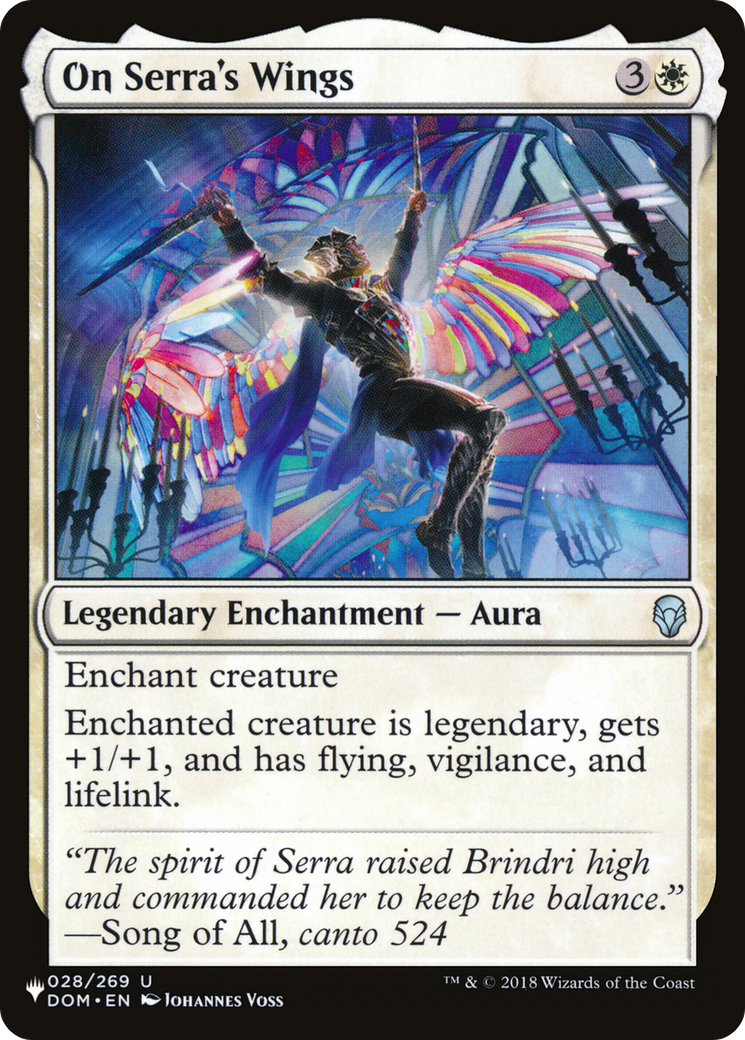 On Serra's Wings [The List Reprints] | Lots Moore NSW