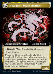 The Kami War // O-Kagachi Made Manifest (Extended Art) [Kamigawa: Neon Dynasty] | Lots Moore NSW