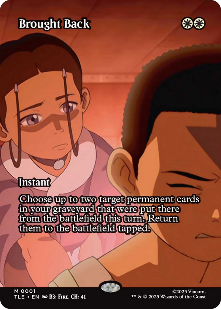 Brought Back (Borderless) [Avatar: The Last Airbender: Eternal-Legal] | Lots Moore NSW