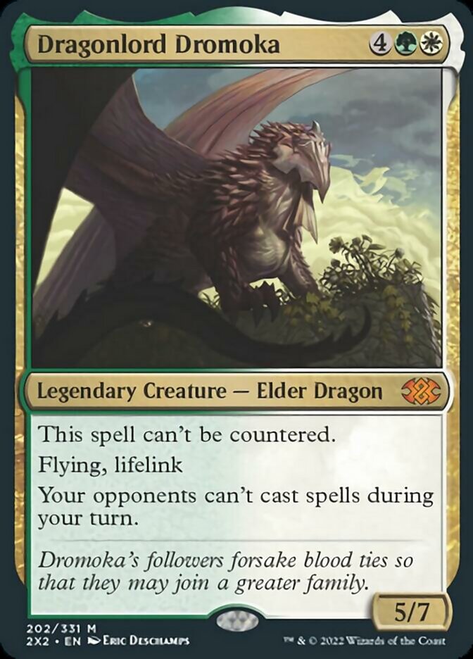 Dragonlord Dromoka [Double Masters 2022] | Lots Moore NSW