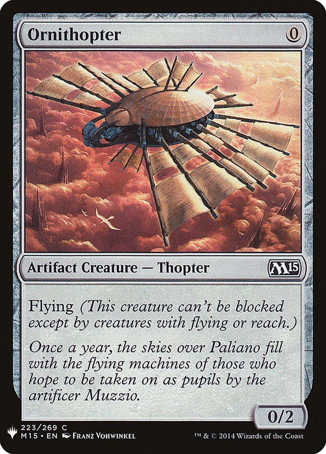 Ornithopter [Mystery Booster] | Lots Moore NSW
