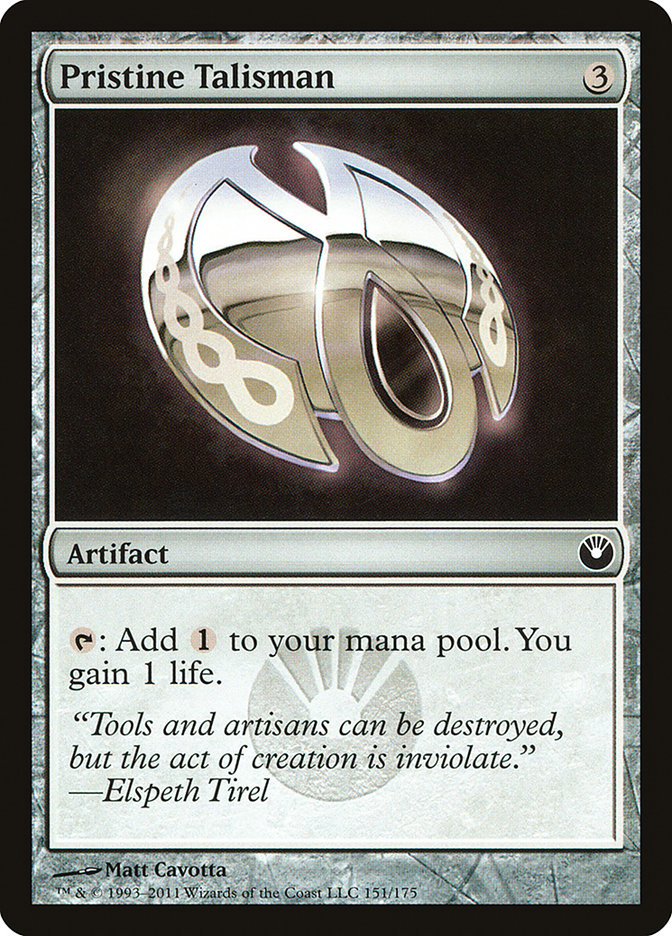 Pristine Talisman (Game Day) [New Phyrexia Promos] | Lots Moore NSW