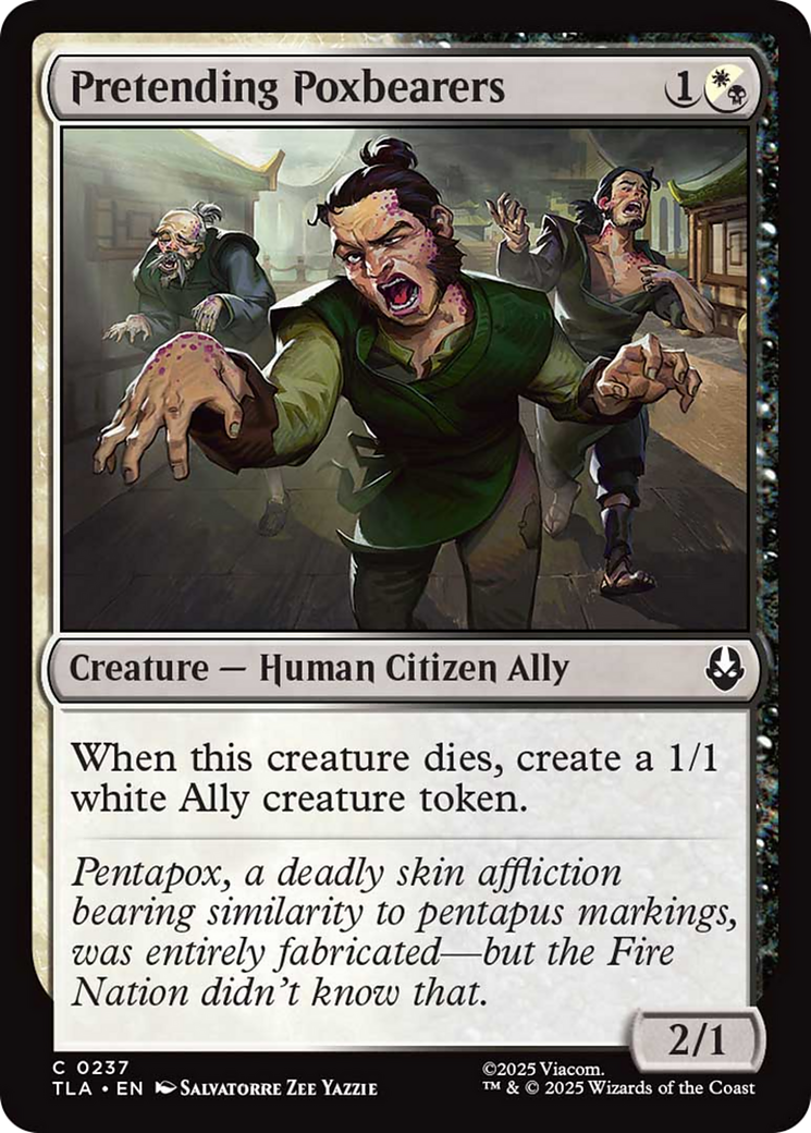 Pretending Poxbearers [Avatar: The Last Airbender] | Lots Moore NSW