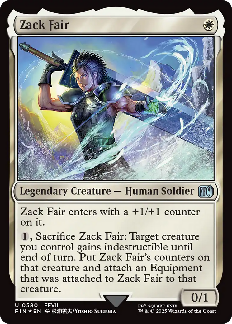 Zack Fair (Surge Foil) [FINAL FANTASY] | Lots Moore NSW