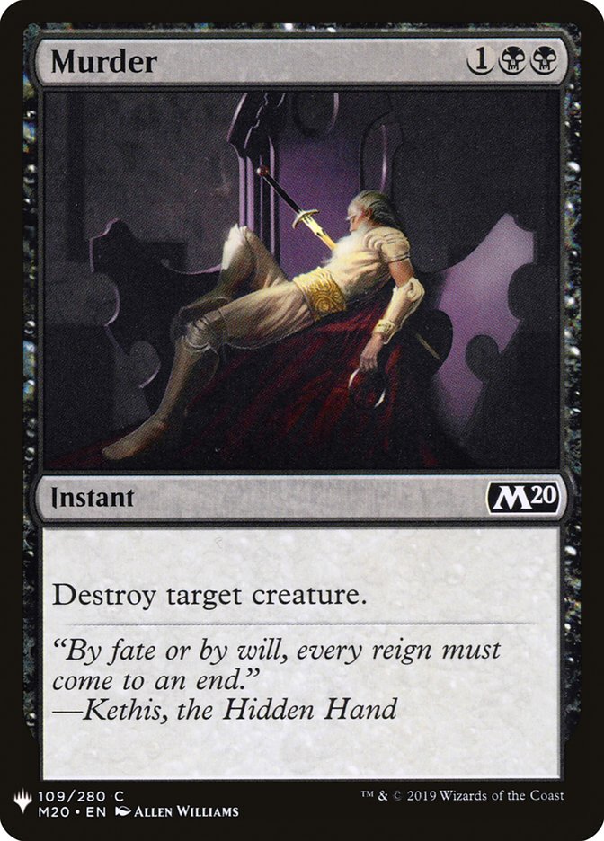 Murder [Mystery Booster] | Lots Moore NSW