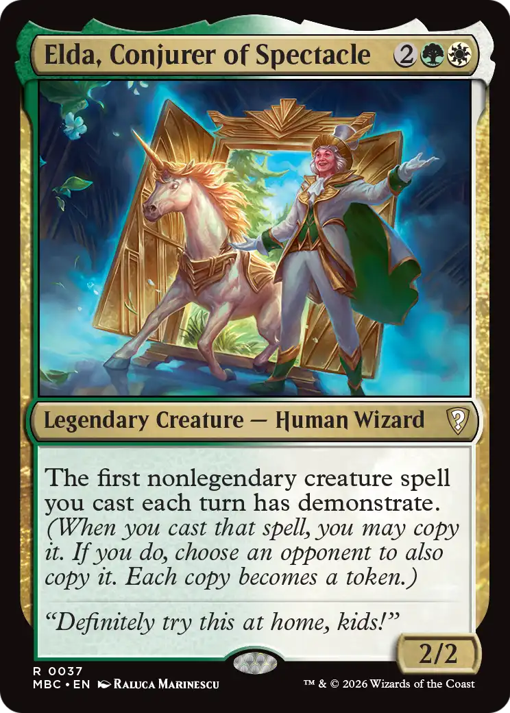 Elda, Conjurer of Spectacle [Mystery Booster: Commander Edition] | Lots Moore NSW