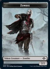 Clue (14) // Zombie Double-Sided Token [Modern Horizons 2 Tokens] | Lots Moore NSW