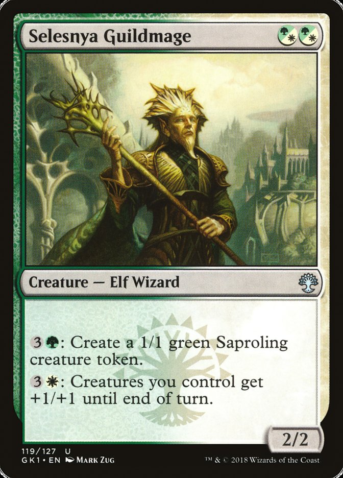 Selesnya Guildmage [Guilds of Ravnica Guild Kit] | Lots Moore NSW