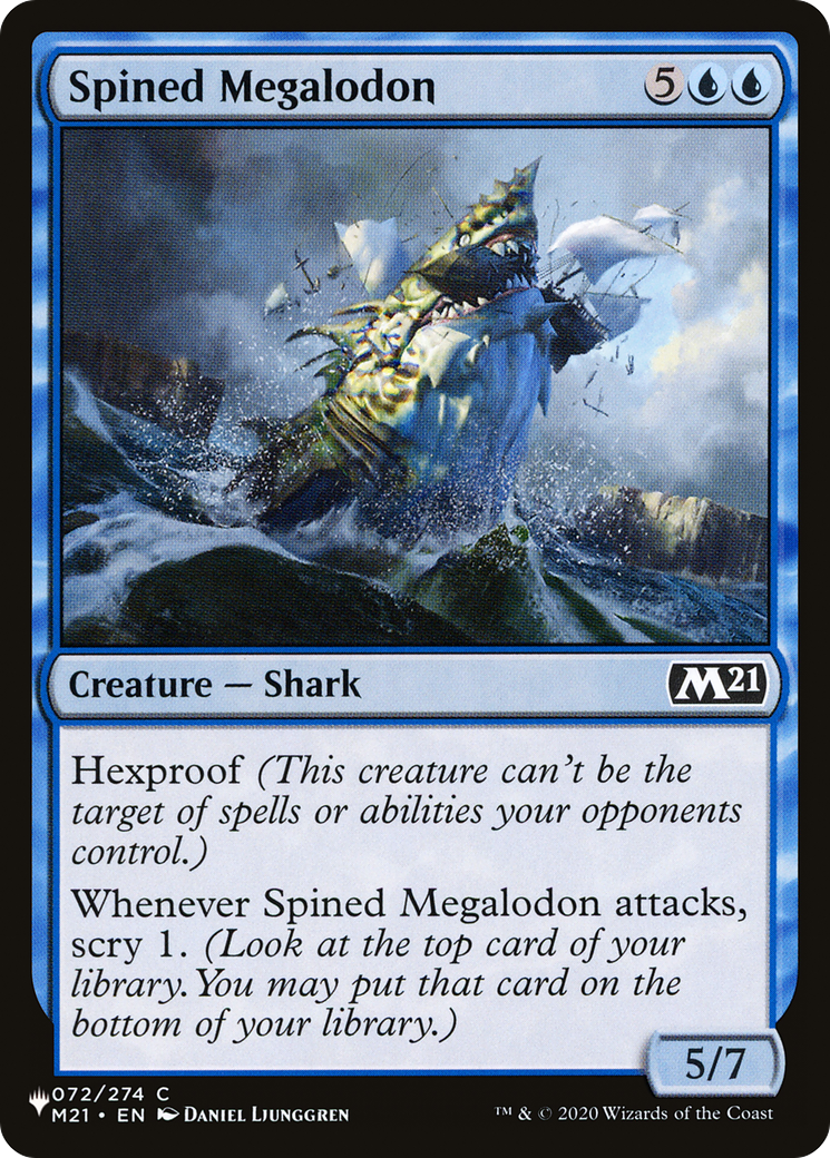 Spined Megalodon [The List] | Lots Moore NSW