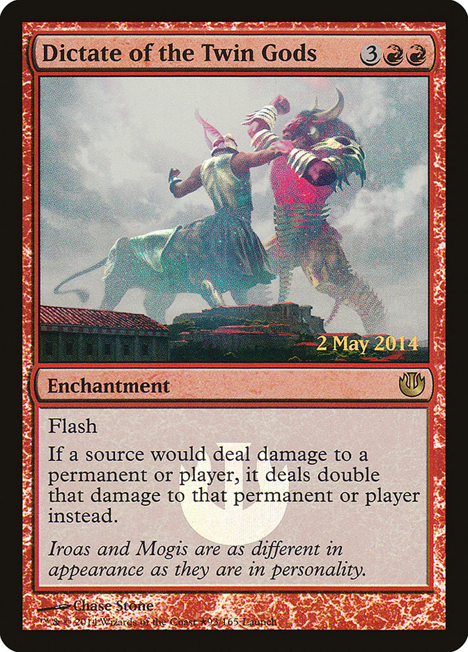 Dictate of the Twin Gods (Launch) [Journey into Nyx Promos] | Lots Moore NSW