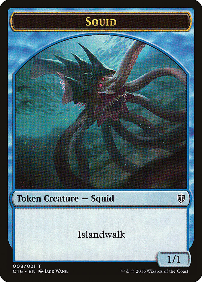 Squid Token [Commander 2016 Tokens] | Lots Moore NSW