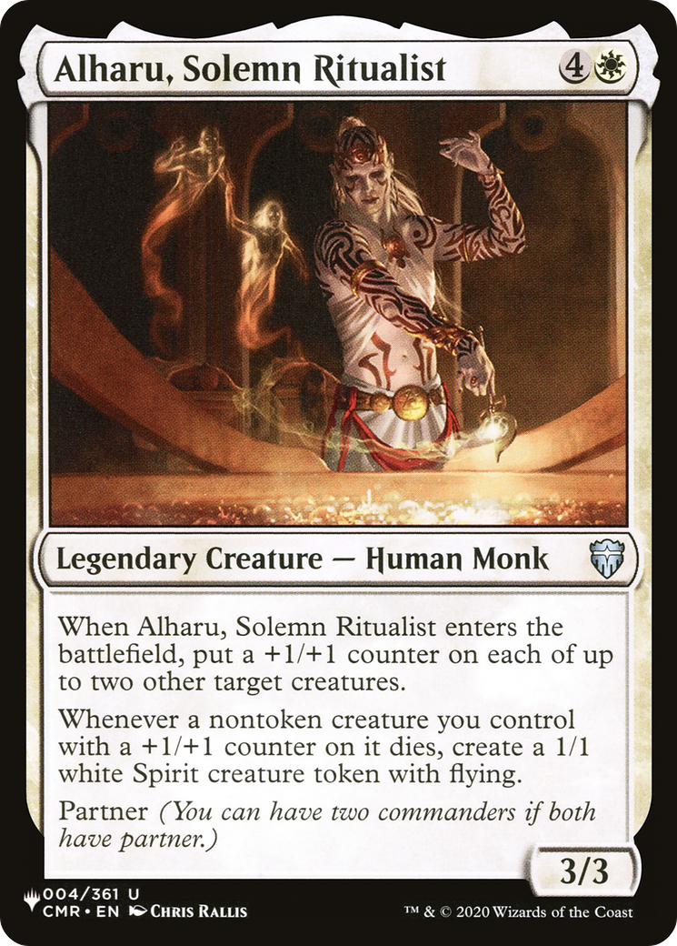 Alharu, Solemn Ritualist [The List Reprints] | Lots Moore NSW