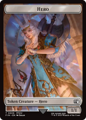 Hero (0009) // Treasure Double-Sided Token [FINAL FANTASY Tokens] | Lots Moore NSW