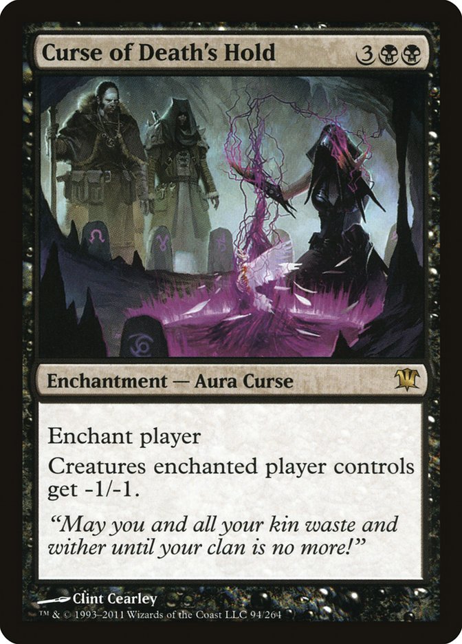 Curse of Death's Hold [Innistrad] | Lots Moore NSW