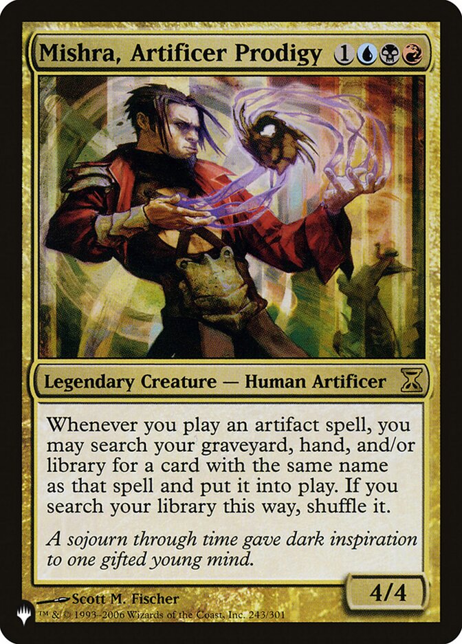 Mishra, Artificer Prodigy [The List] | Lots Moore NSW