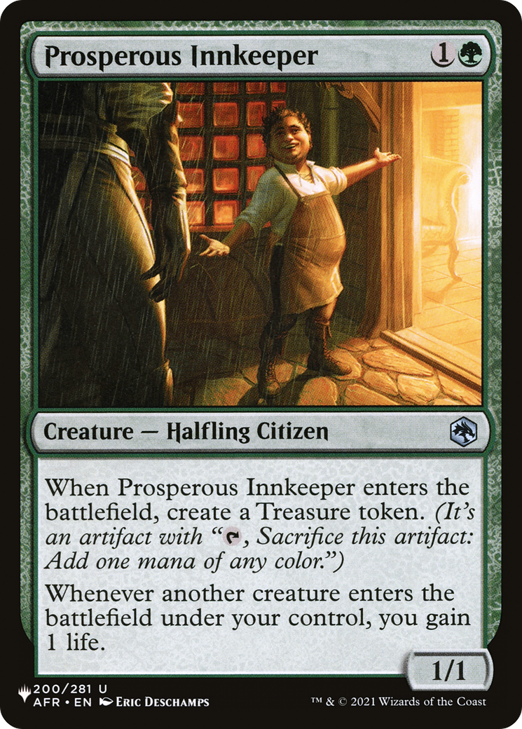 Prosperous Innkeeper [The List] | Lots Moore NSW