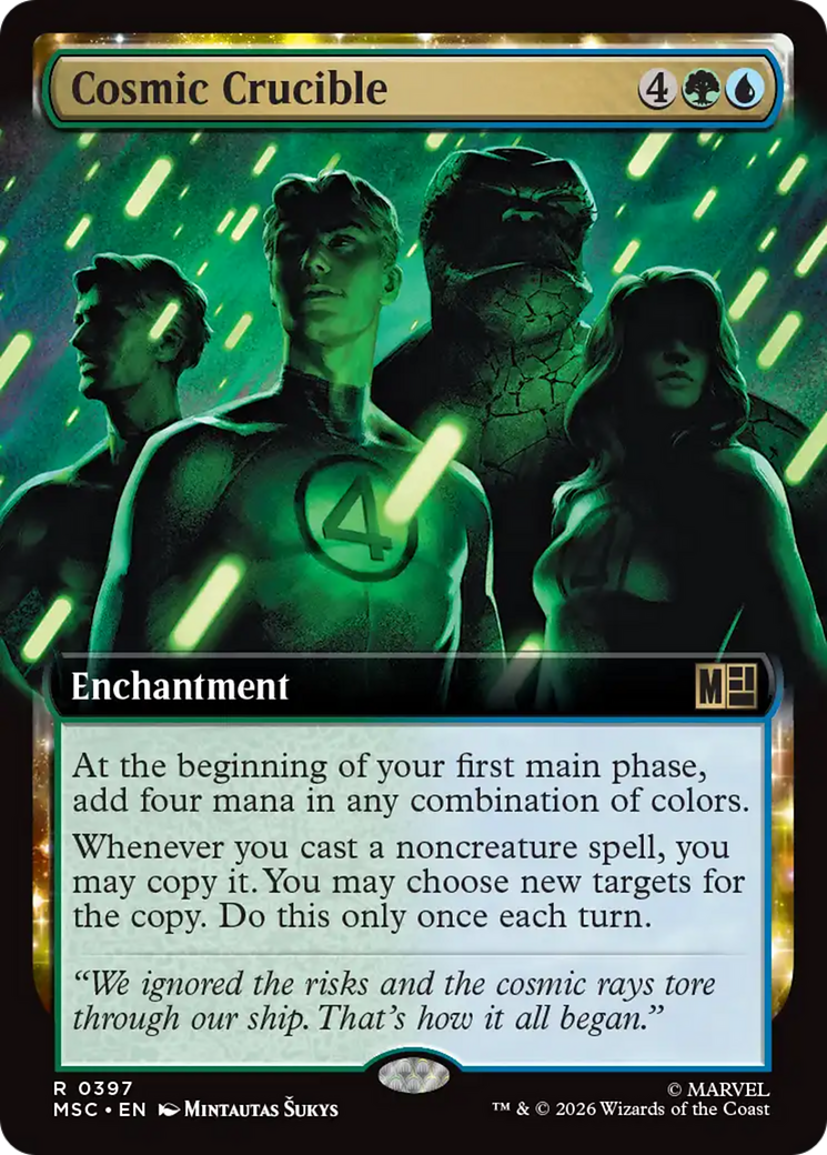 Cosmic Crucible (Extended Art) [Marvel Super Heroes Commander] | Lots Moore NSW