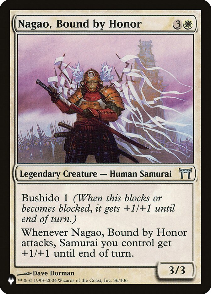 Nagao, Bound by Honor [The List] | Lots Moore NSW