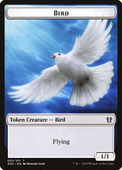 Bird // Kor Ally Double-Sided Token [Zendikar Rising Commander Tokens] | Lots Moore NSW