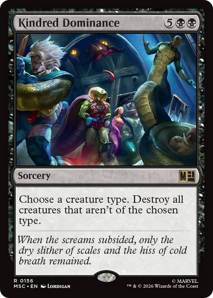 Kindred Dominance (Surge Foil) [Marvel Super Heroes Commander] | Lots Moore NSW