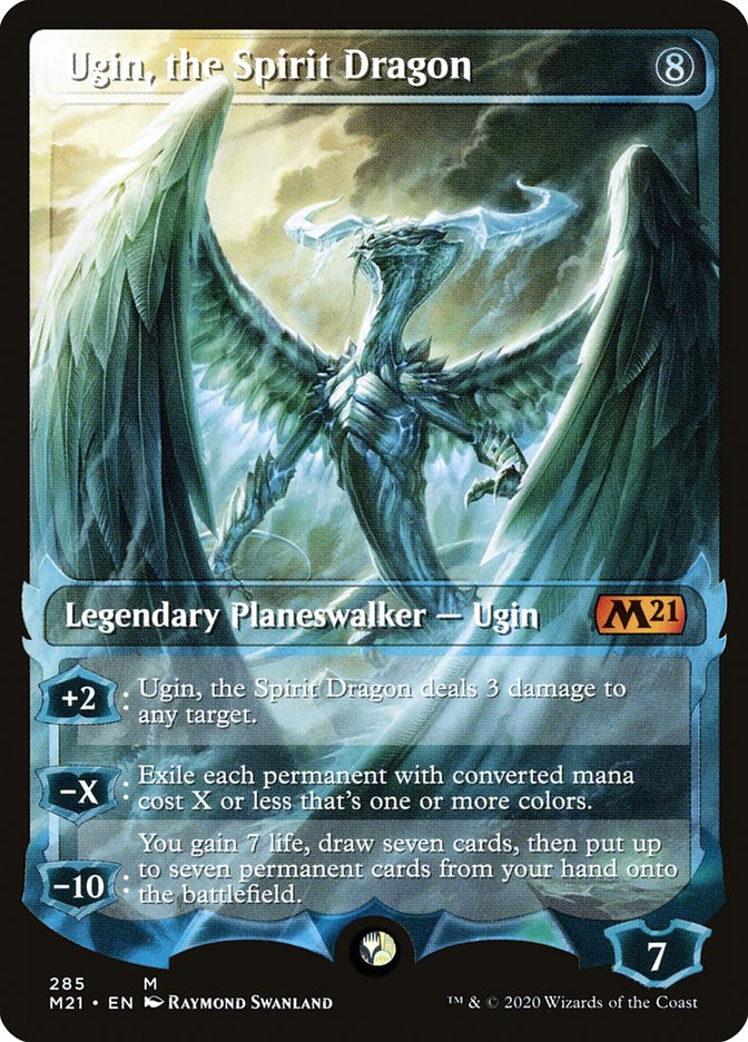 Ugin, the Spirit Dragon (285) (Extended Art) [Core Set 2021] | Lots Moore NSW