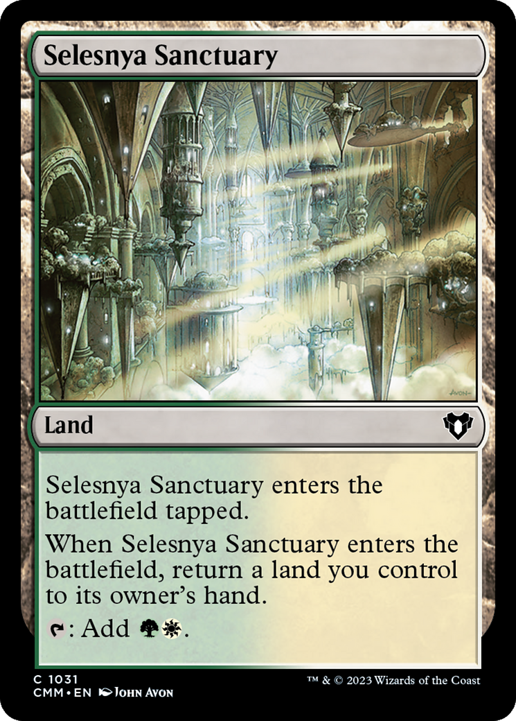 Selesnya Sanctuary [Commander Masters] | Lots Moore NSW