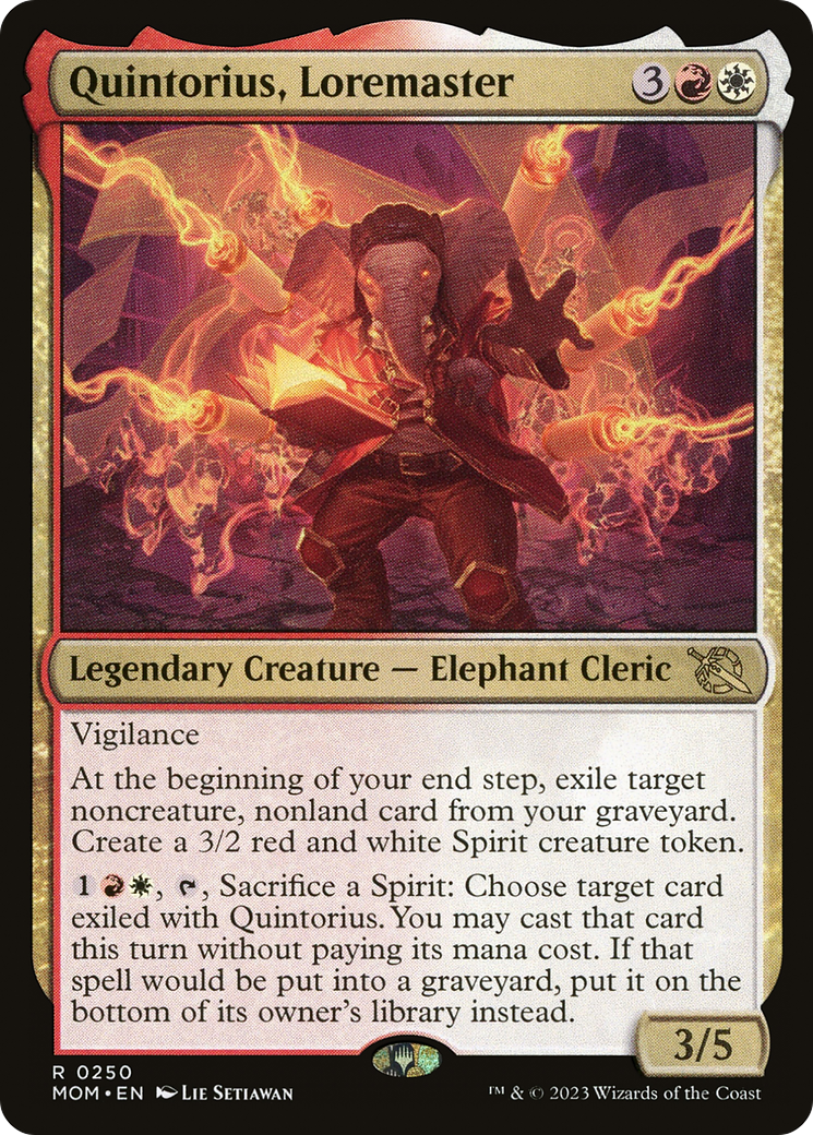 Quintorius, Loremaster [March of the Machine] | Lots Moore NSW