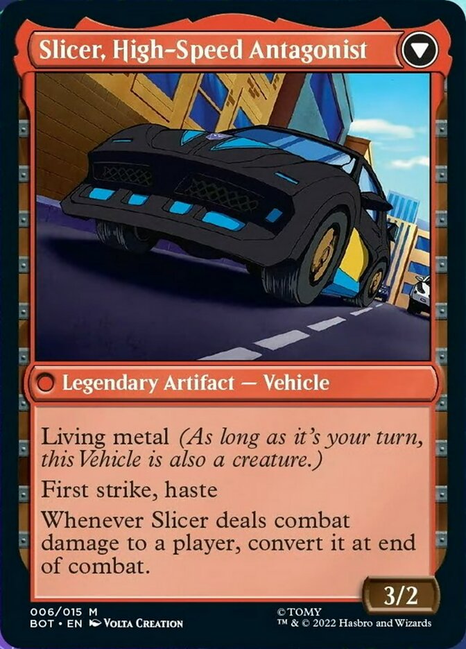Slicer, Hired Muscle // Slicer, High-Speed Antagonist [Transformers] | Lots Moore NSW