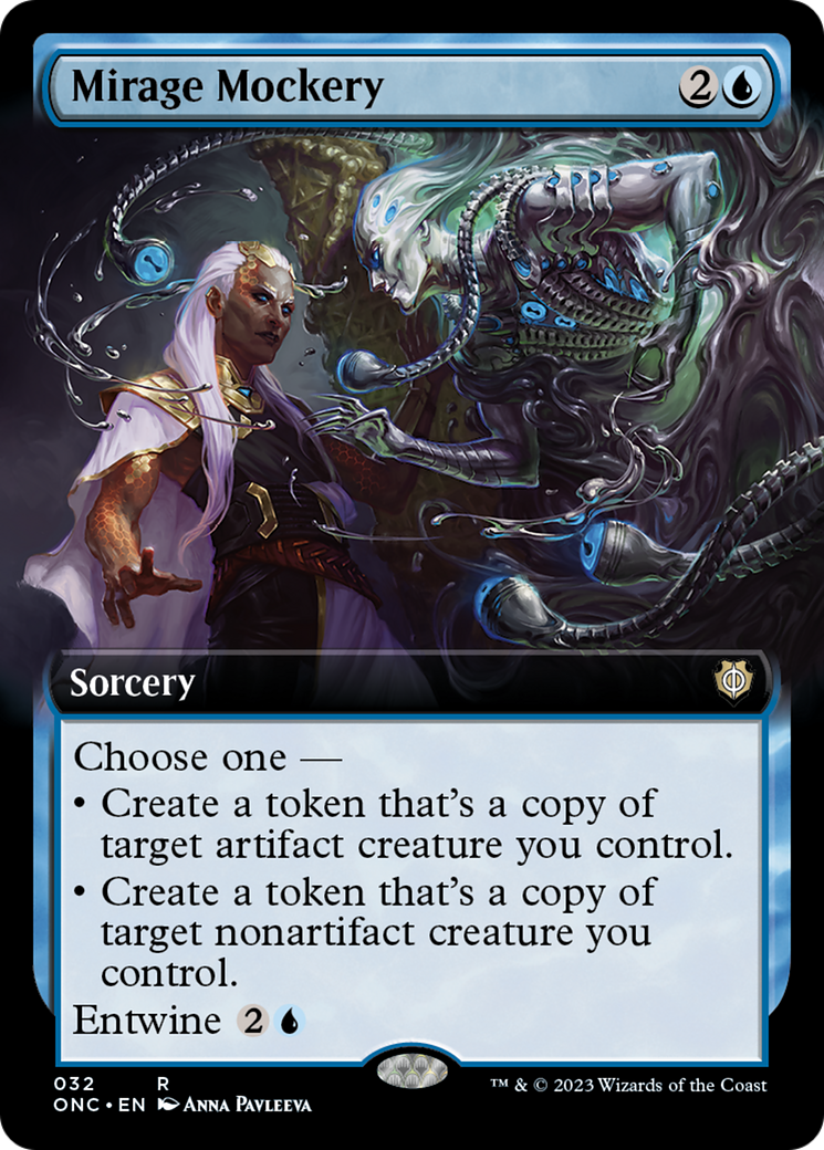 Mirage Mockery (Extended Art) [Phyrexia: All Will Be One Commander] | Lots Moore NSW