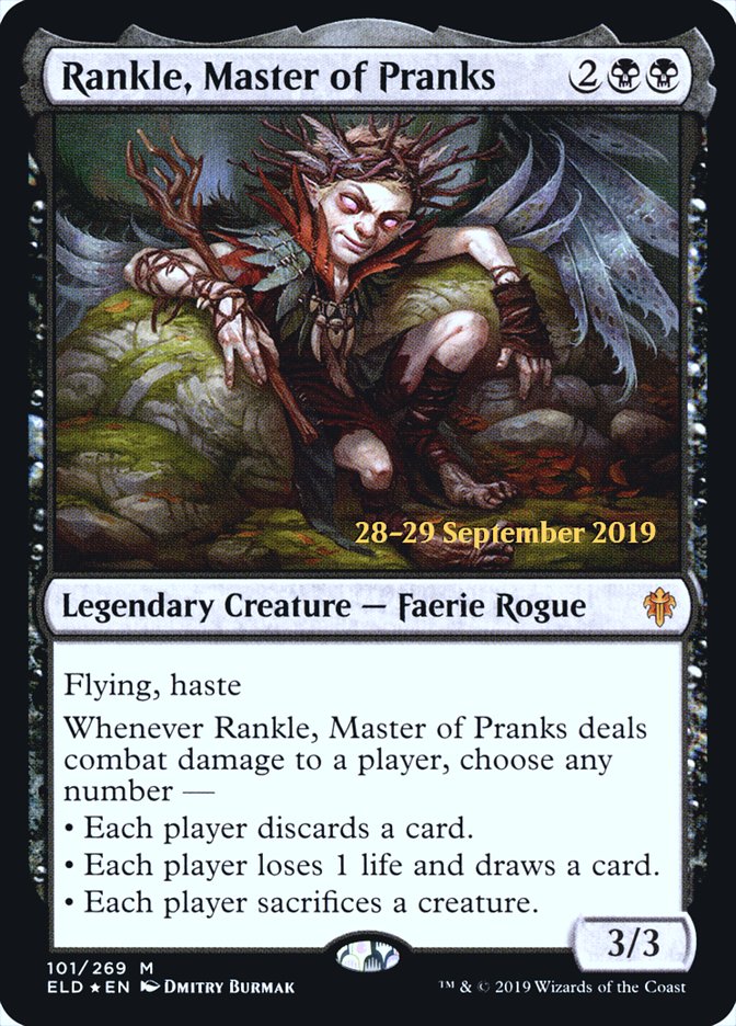Rankle, Master of Pranks [Throne of Eldraine Prerelease Promos] | Lots Moore NSW