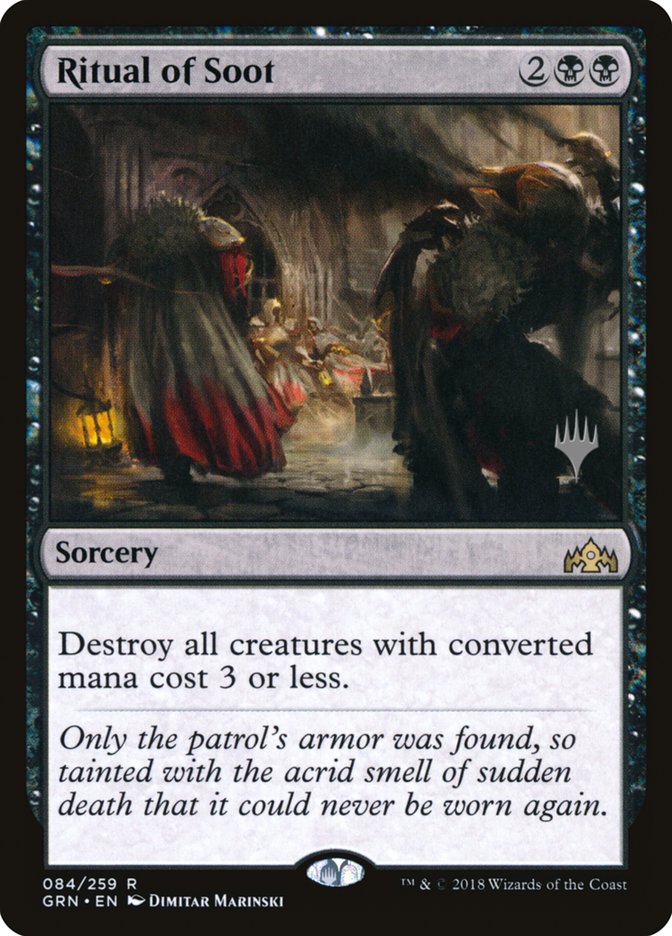 Ritual of Soot (Promo Pack) [Guilds of Ravnica Promos] | Lots Moore NSW