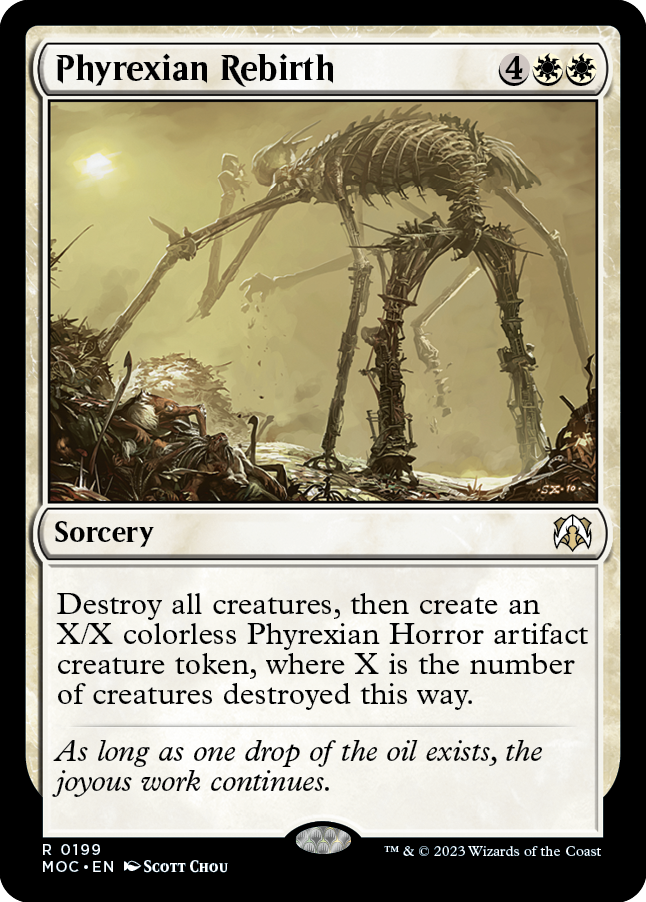 Phyrexian Rebirth [March of the Machine Commander] | Lots Moore NSW