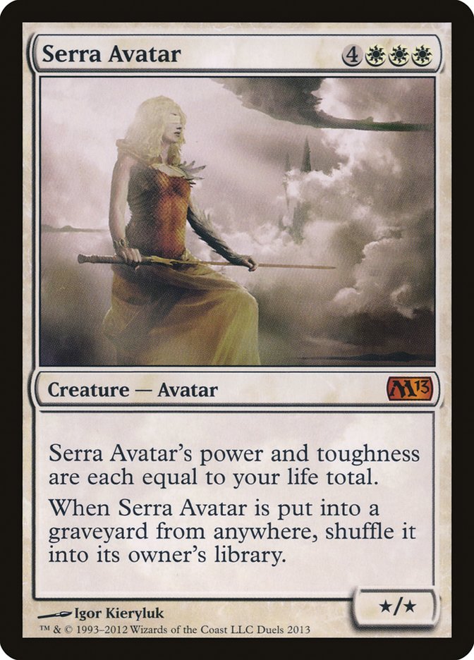 Serra Avatar (Duels of the Planeswalkers Promos) [Duels of the Planeswalkers Promos 2012] | Lots Moore NSW