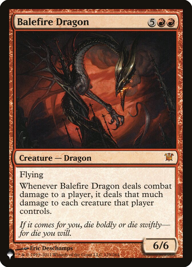 Balefire Dragon [The List] | Lots Moore NSW