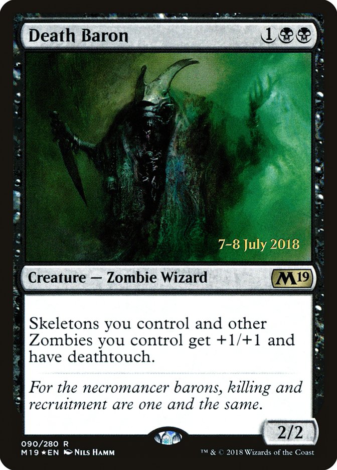Death Baron [Core Set 2019 Prerelease Promos] | Lots Moore NSW