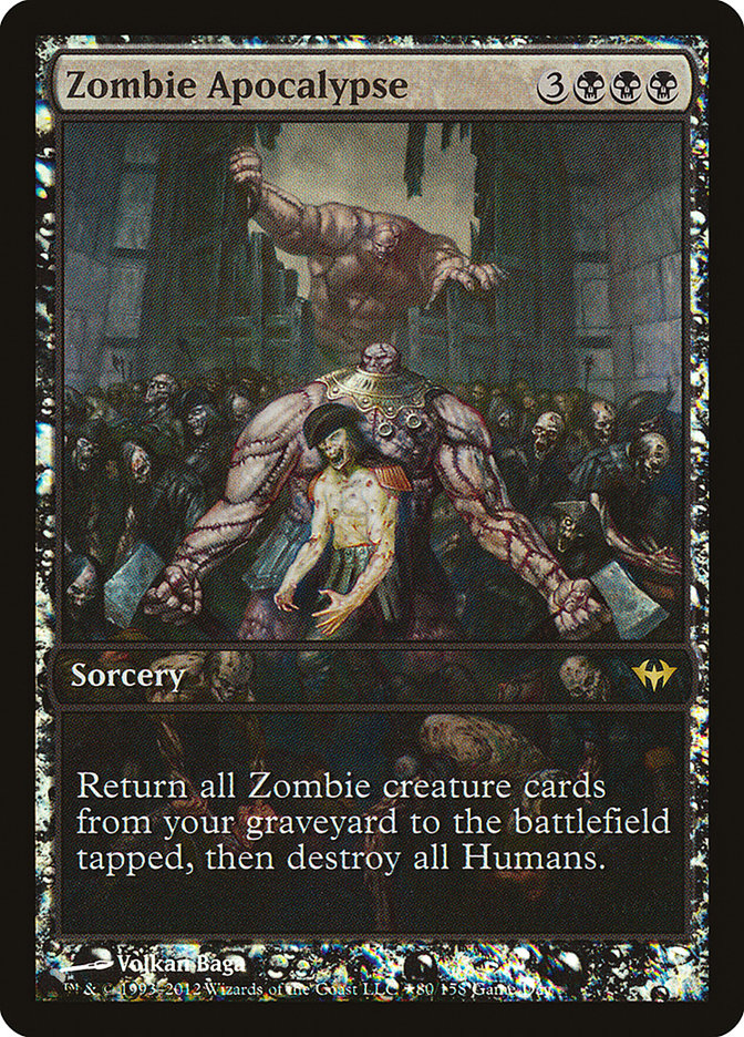 Zombie Apocalypse (Game Day) [Dark Ascension Promos] | Lots Moore NSW