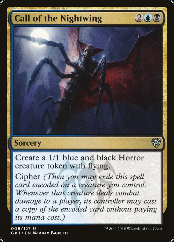 Call of the Nightwing [Guilds of Ravnica Guild Kit] | Lots Moore NSW