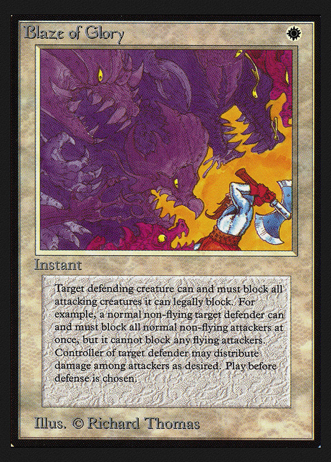 Blaze of Glory [Collectors' Edition] | Lots Moore NSW