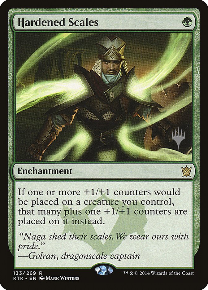 Hardened Scales (Promo Pack) [Khans of Tarkir Promos] | Lots Moore NSW