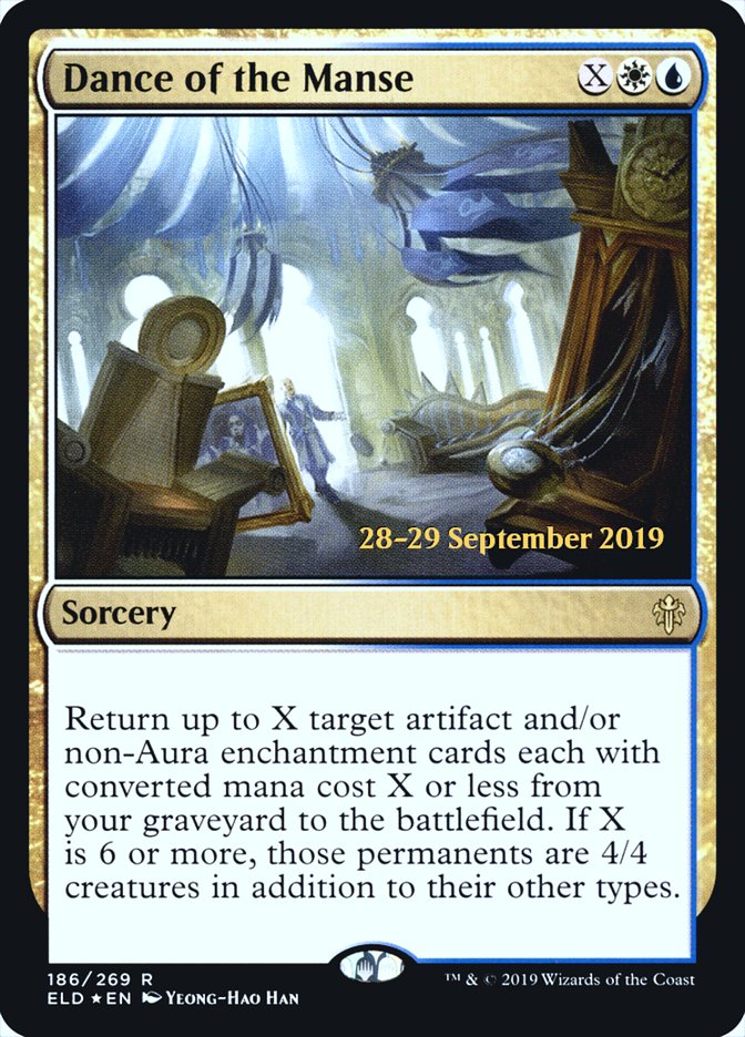 Dance of the Manse [Throne of Eldraine Prerelease Promos] | Lots Moore NSW