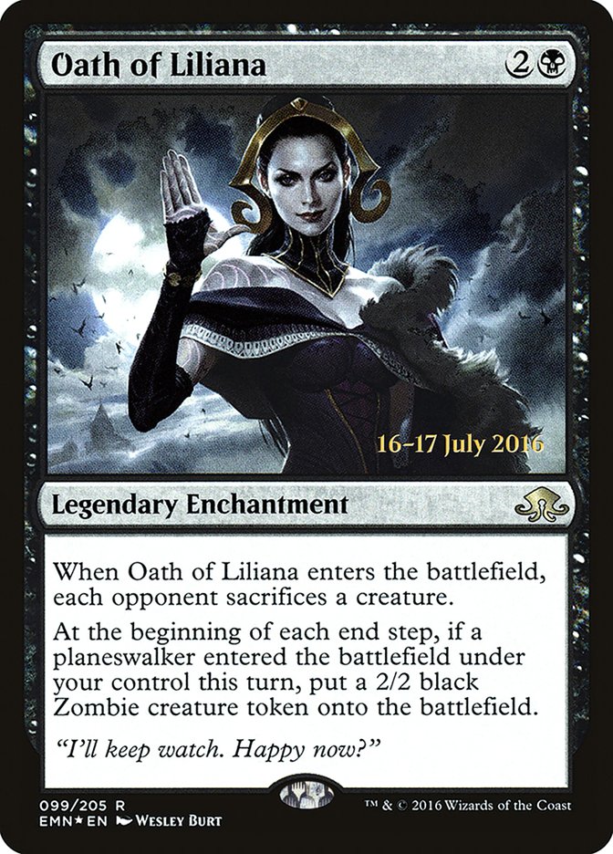 Oath of Liliana [Eldritch Moon Prerelease Promos] | Lots Moore NSW