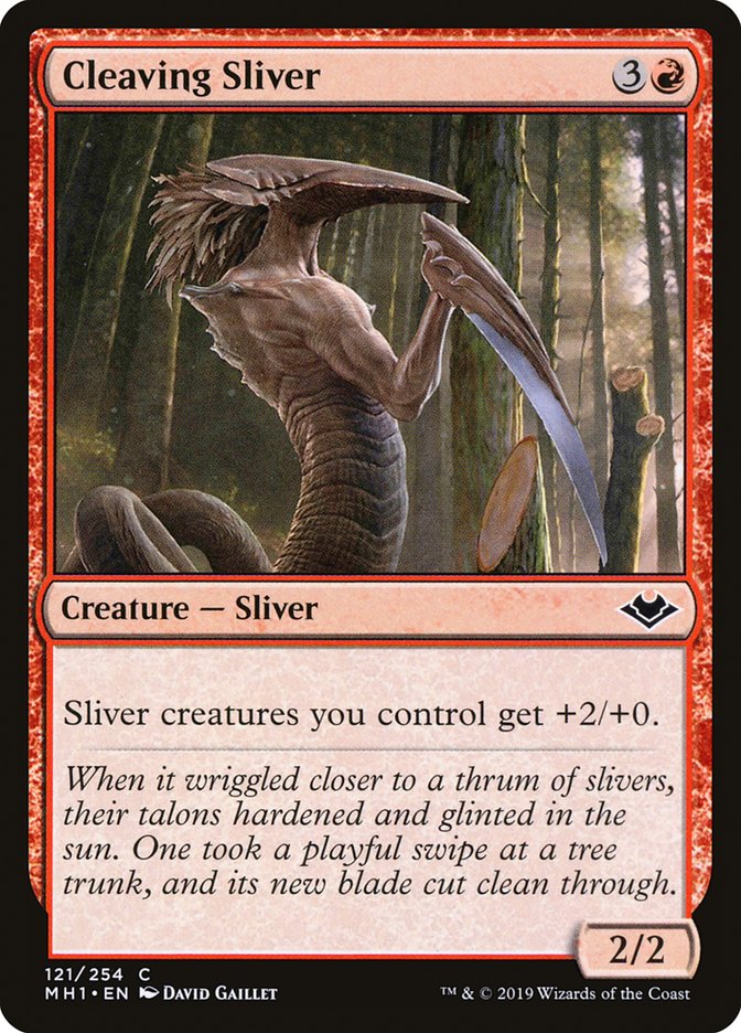 Cleaving Sliver [Modern Horizons] | Lots Moore NSW