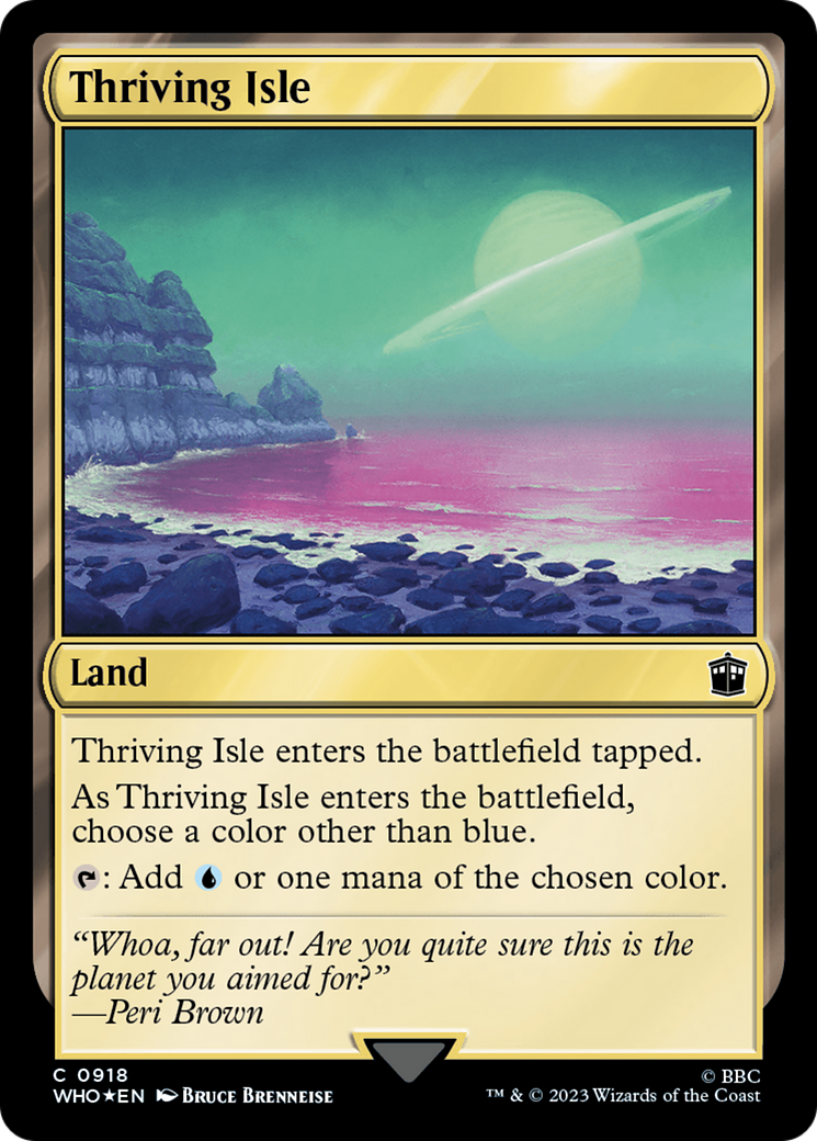 Thriving Isle (Surge Foil) [Doctor Who] | Lots Moore NSW