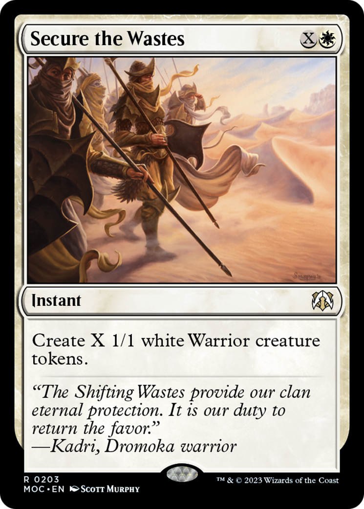 Secure the Wastes [March of the Machine Commander] | Lots Moore NSW