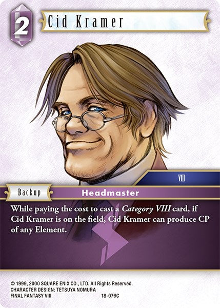 Cid Kramer [Resurgence of Power] | Lots Moore NSW