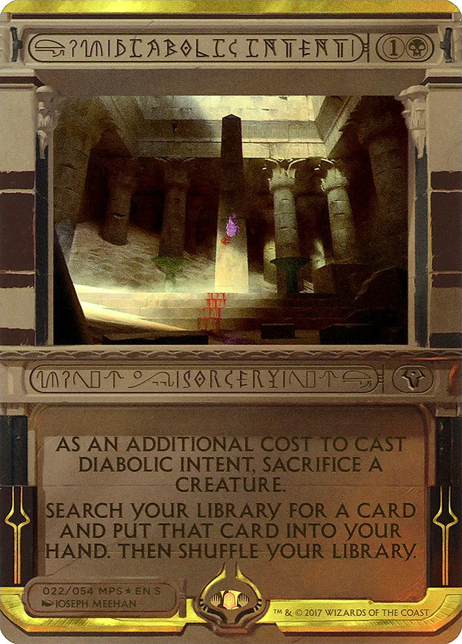 Diabolic Intent (Invocation) [Amonkhet Invocations] | Lots Moore NSW
