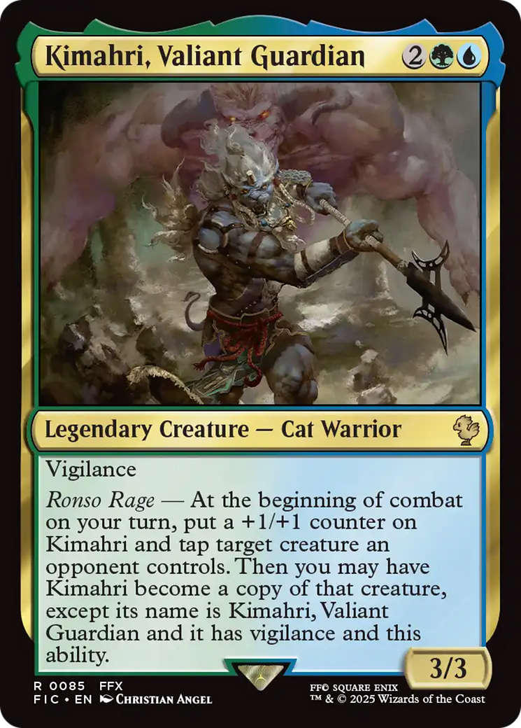 Kimahri, Valiant Guardian [FINAL FANTASY Commander] | Lots Moore NSW