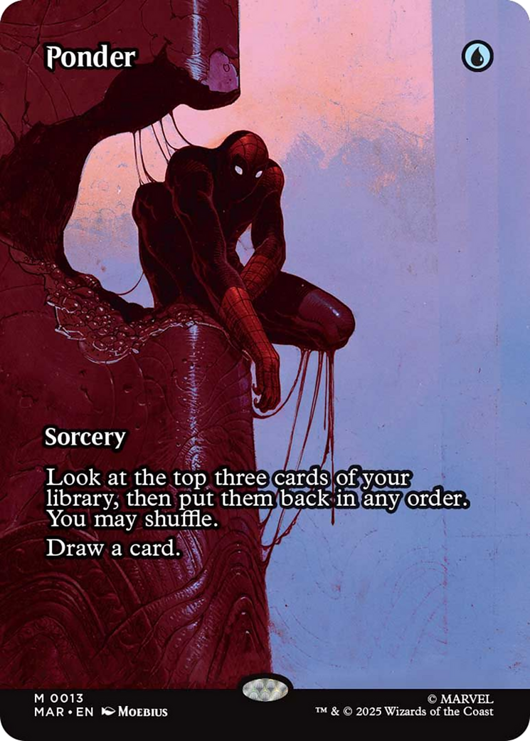 Ponder (Borderless) [Marvel Universe: Eternal-Legal] | Lots Moore NSW