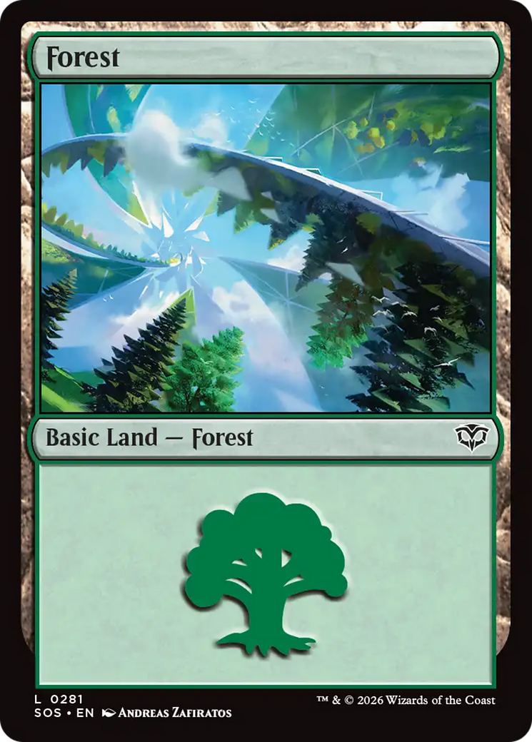 Forest (0281) [Secrets of Strixhaven] | Lots Moore NSW