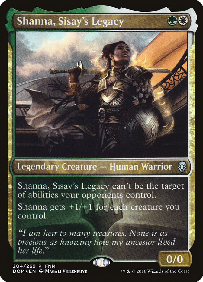 Shanna, Sisay's Legacy (FNM) [Dominaria Promos] | Lots Moore NSW